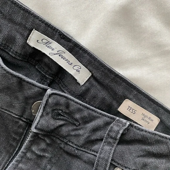 Mavi Black Jeans - Picture 2 of 4